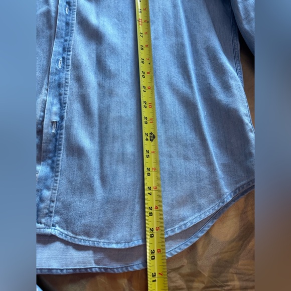 Frank & Eileen, Eileen lightweight denim button down, size XL - Picture 3 of 5